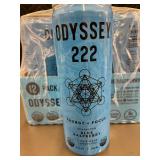12-Pack Odyssey 222 Sparkling Blue Raspberry Energy Drink