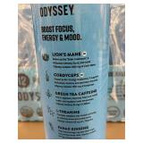 12-Pack Odyssey 222 Sparkling Blue Raspberry Energy Drink