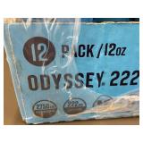12-Pack Odyssey 222 Sparkling Blue Raspberry Energy Drink