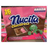 Nucita Chocofresa Creamy Candy Chocolate and Strawberry 12 packs 16 pcs each
