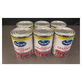SD 1 - Set of 6 Ocean Spray Jellied Cranberry Sauce - 14 oz Each