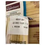 WY 3 - Set of 5 Packs of Taste of Inspirations Linguine Bronze Cut Pasta