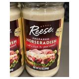 HI2 - Set of 6 Reese Prepared Horseradish Jars - 6.5 oz Each