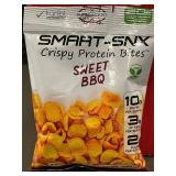 NC 3 - Physically Fit SMART-SNX Sweet BBQ Crispy Protein Bites 12 Packs