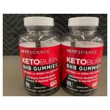 KY 1 - Pair of KETO Science KetoBurn BHB Gummies with Green Tea Extract