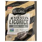 Lot of 4 Packs of Darrell Lea Soft Australian Licorice, Original Flavor, 200g Each