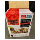 AL 2 - Set of 8 La Tortilla Factory Classic Taco Sauce Starters