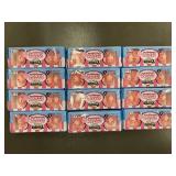 Set of 12 Packs Peeps Marshmallow Cotton Candy Flavored Chicks