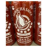 3 Bottles of Flying Goose Brand Sriracha Hot Chilli Sauce (24.6 fl oz each)