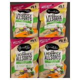 Darrell Lea Soft Licorice Allsorts Original Flavor - 4 Packs