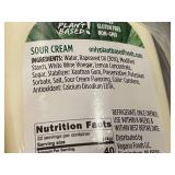 Pack of 8 Only Plant Based Sour Cream 11 fl oz Bottles