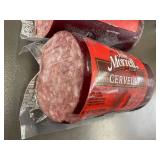 John Morrell Cervelat Summer Sausage - 16 oz, Pack of 3 (Frozen, in Date)