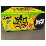 King Size Sour Patch Kids Soft and Chewy Candy, 18 Bags