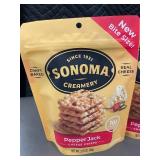 Set of 4 Sonoma Creamery Pepper Jack Cheese Crisps, 2.25 oz Bags