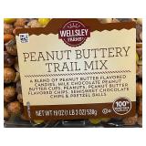 Set of 3 Wellesley Farms Peanut Buttery Trail Mix 19 oz each