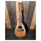 Gorgeous RARE Antique Italian Bowlback Mandolin