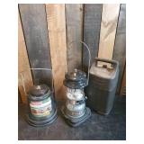 Coleman Quickpack Lantern and Coleman Duel Fuel Lantern w/Case