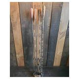 Mixed Lot of Yard Art Arrows and Pie Makers