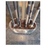 Mixed Lot of Yard Art Arrows and Pie Makers