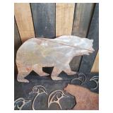 Rustic Nature Metal Art  Great Décor