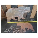 Rustic Nature Metal Art  Great Décor
