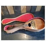 Gorgeous RARE Antique Italian Bowlback Mandolin