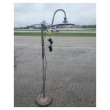 Awesome outdoor Lamp on Post with Bear Décor