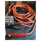 Rigid Chain Pipe Vise, Fyna Force 14" Folding Lug Wrench, Jumper Cables