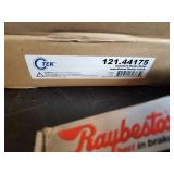 Standard Brake Roters and Raybestes Brake Pads