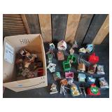 Lot of Small ornimental Bird Houses and other items