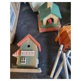 Lot of Small ornimental Bird Houses and other items