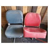 two Folding Boat Seats