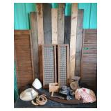 Misc Lot of mixed Items Floor Grates Light Fixtures and More