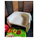 Kids Lot Fisher Price Scooter Booster Seat Small toy lot and more