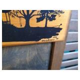 wooden Box, Mirror and Autumn chores 1973 harvey Bernard Scenery Décor