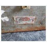 Vintage Tool Box Pulley system and Rope