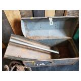 Vintage Tool Box Pulley system and Rope