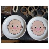 Misc lot of all kinds of things,  Handcuffs, Vintage Rotary desk Phone, and more