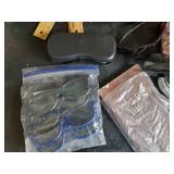 Misc lot of all kinds of things,  Handcuffs, Vintage Rotary desk Phone, and more