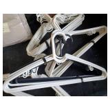 Lots and Lots of Hangers and Nice set of Queen Sheets