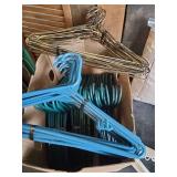 Lots and Lots of Hangers and Nice set of Queen Sheets