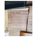We the People Document Lot, Vintage Cards on both sides of paper and much more