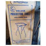 Deluxe Projector Table with Box   Works
