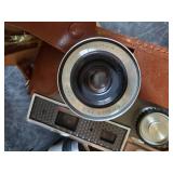 Camera and Accessories lot, Sylvania Movie Light Argus Camera and Tripod and more