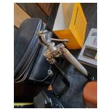 Camera and Accessories lot, Sylvania Movie Light Argus Camera and Tripod and more