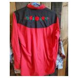 two Vintage Pearl Snap Shirts, Ely Diamond and H bar C Ranchwear