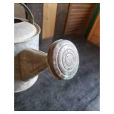 Vintage Watering Can with Spout and Copper Nozzle