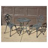 Cast Iron Garden Café Set