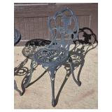 Cast Iron Garden Café Set