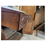 Stunning Victorian Marble Top Commode Washstand